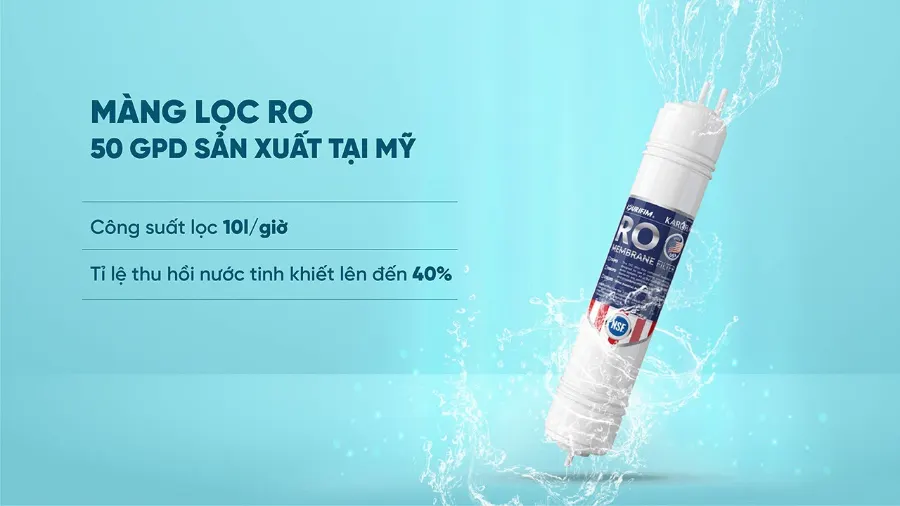 Máy lọc nước Karofi KAQ-D36S – mang ro may loc nuoc karofi kaq d36s
