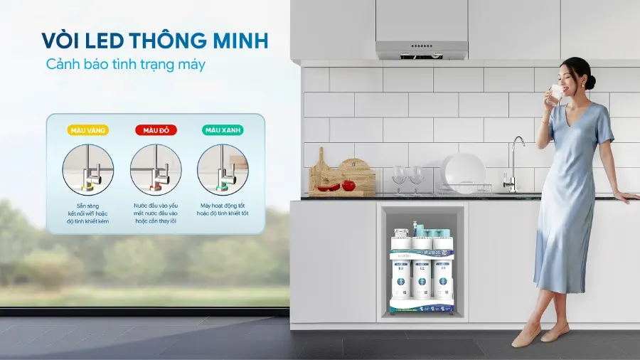 Máy lọc nước Karofi KAQ-U96 PRO – may loc nuoc de gam karofi kaq u96 pro 3