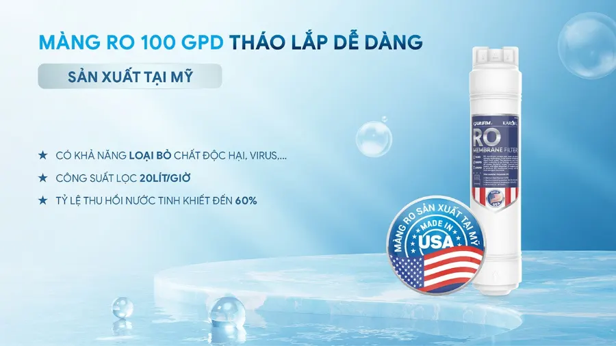 Máy lọc nước Karofi KAQ-U96 PRO – may loc nuoc de gam karofi kaq u96 pro 6
