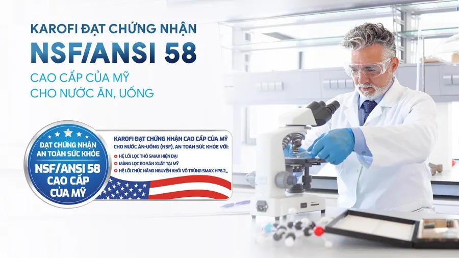 Máy lọc nước Karofi KAQ-U96 PRO – may loc nuoc de gam karofi kaq u96 pro 9