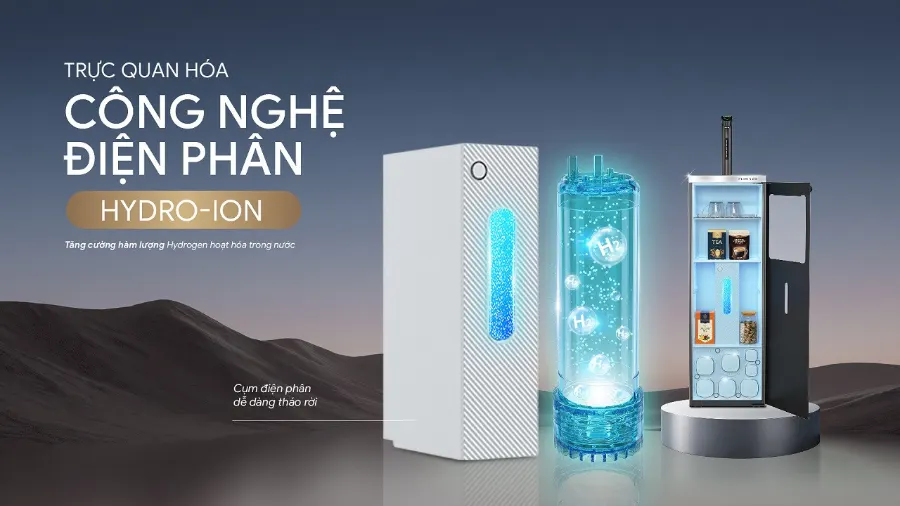 Máy lọc nước nóng lạnh Hydro-ion kiềm Karofi PLATINUM SA5 – may loc nuoc hydro ion kiem nong lanh karofi platinum sa5 2