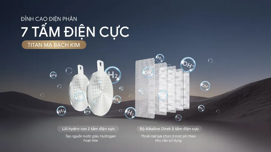 Máy lọc nước nóng lạnh Hydro-ion kiềm Karofi PLATINUM SA5 – may loc nuoc hydro ion kiem nong lanh karofi platinum sa5 3