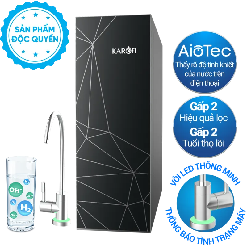 Máy lọc nước Karofi KAQ-U99 chính hãng