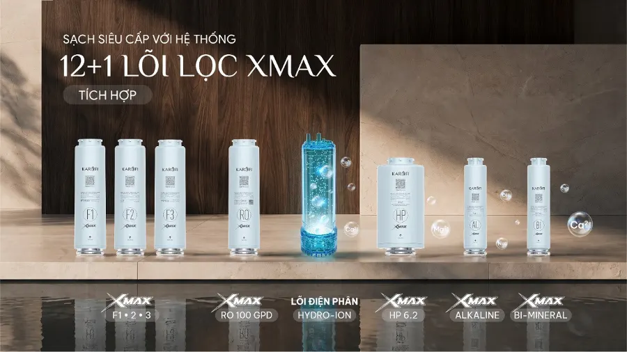 Máy lọc nước nóng lạnh Hydro-ion kiềm Karofi DIAMOND KAFÉ X68 – may loc nuoc nong lanh hydro ion kiem karofi diamond kafe x68 8