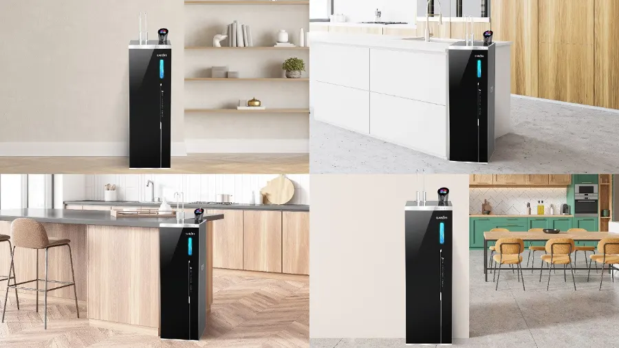 Máy lọc nước nóng lạnh Hydro-ion kiềm Karofi KAE-S86 PRO - hình ảnh thực tế 1
