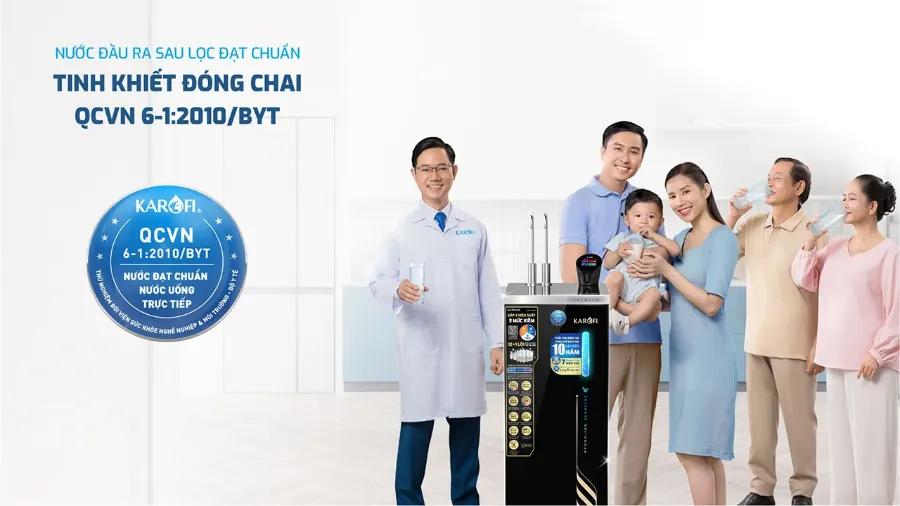 Máy lọc nước nóng lạnh Hydro-ion kiềm Karofi SA8 PREMIUM – may loc nuoc nong lanh hydro ion kiem karofi sa8 premium 15