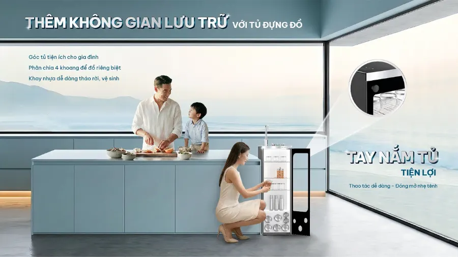 Máy lọc nước nóng lạnh Karofi Diamond S68E – may loc nuoc nong lanh karofi diamond s68e 11