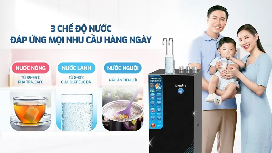 Máy lọc nước nóng lạnh Karofi KAD-C66 – may loc nuoc nong lanh karofi kad c66 2