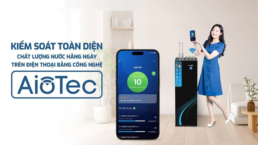 Máy lọc nước nóng lạnh Karofi KAD-C66 – may loc nuoc nong lanh karofi kad c66 4