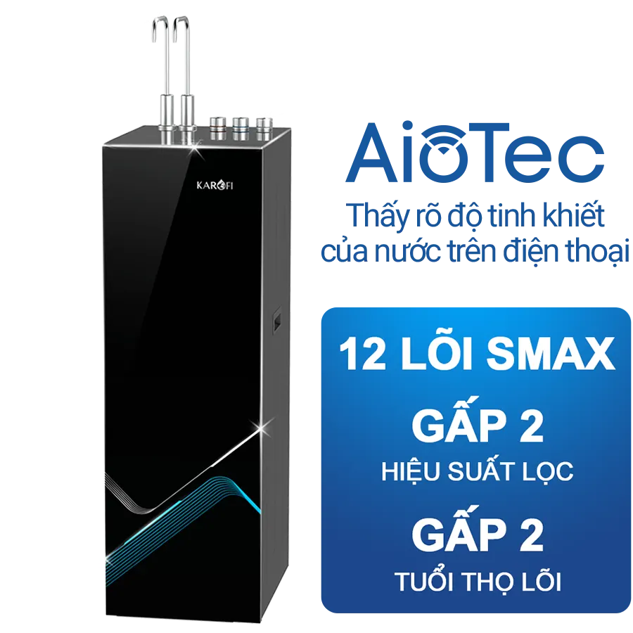 Máy lọc nước nóng lạnh Karofi KAD-E58 chính hãng