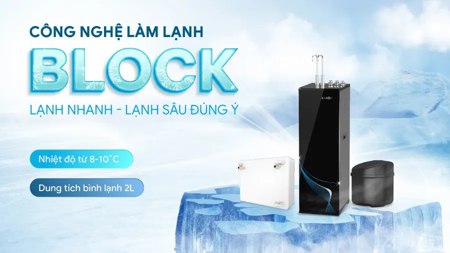 Máy lọc nước nóng lạnh Karofi KAD-GB65 – may loc nuoc nong lanh karofi kad gb65 3