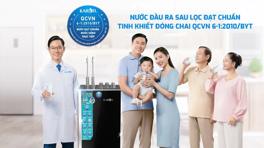 Máy lọc nước nóng lạnh Karofi KAD-X69 – may loc nuoc nong lanh karofi kad x69 6