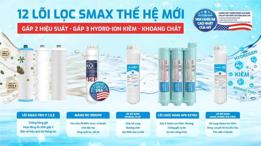 Máy lọc nước nóng lạnh Karofi KAD-X69 – may loc nuoc nong lanh karofi kad x69 7