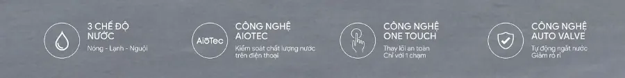 Máy lọc nước nóng lạnh Karofi PLATINUM L56 - hình ảnh thực tế 1