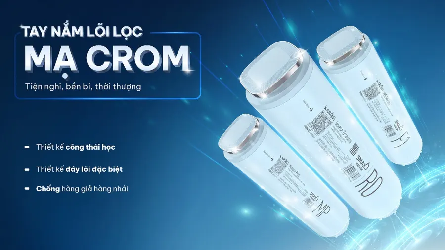 Máy lọc nước nóng lạnh Karofi PLATINUM S6 - hình ảnh thực tế 1