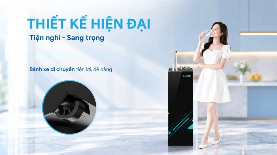 Máy lọc nước nóng nguội Karofi KAH-H58A (SC) – may loc nuoc nong nguoi karofi kah h58a sc 9