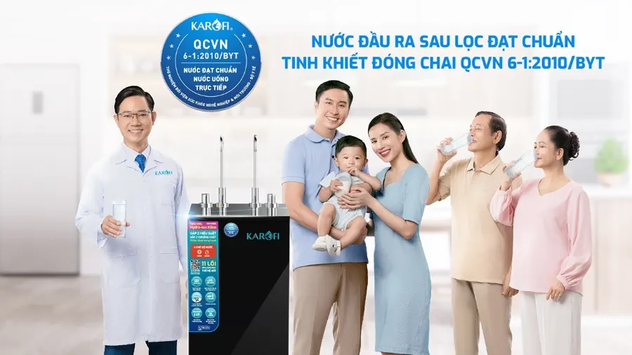 Máy lọc nước nóng nguội Karofi KAH-H58S – may loc nuoc nong nguoi karofi kah h58s 3