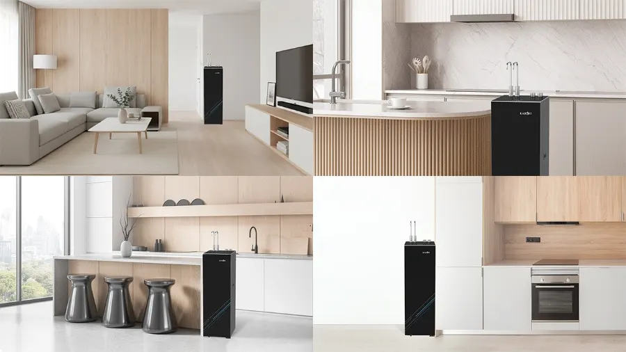 Máy lọc nước nóng nguội Karofi KAH-HK58 - hình ảnh thực tế 3