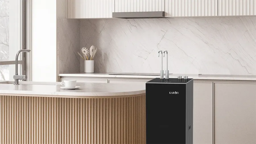 Máy lọc nước nóng nguội Karofi KAH-HK58 - hình ảnh thực tế 1