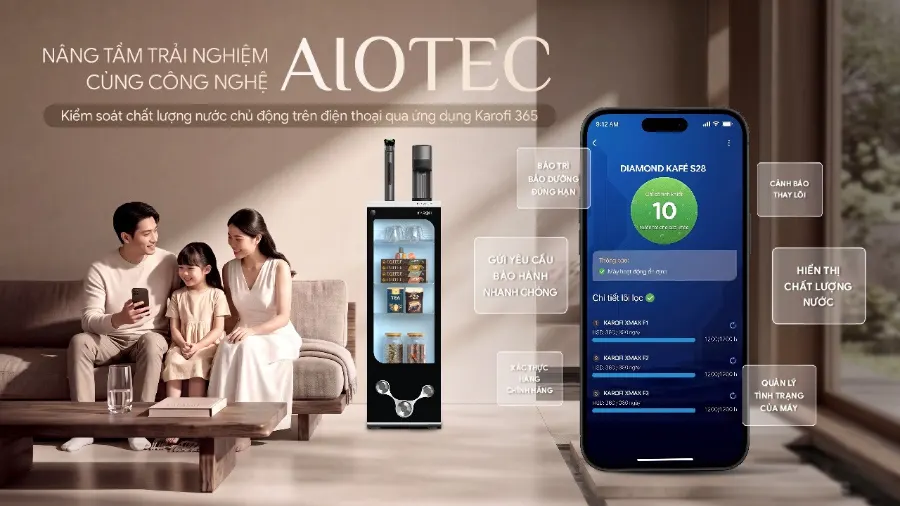 Máy lọc nước Karofi DIAMOND KAFÉ S28 – may loc nuoc ro karofi diamond kafe s28 11