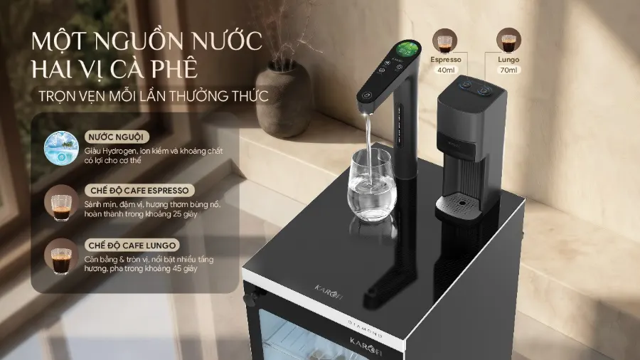 Máy lọc nước Karofi DIAMOND KAFÉ S28 – may loc nuoc ro karofi diamond kafe s28 2