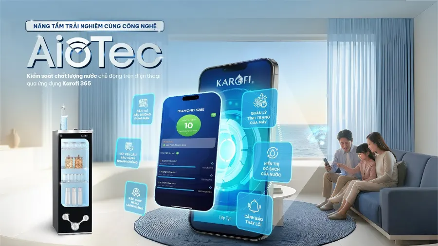 Máy lọc nước Karofi Diamond S28E – may loc nuoc ro karofi diamond s28e 9