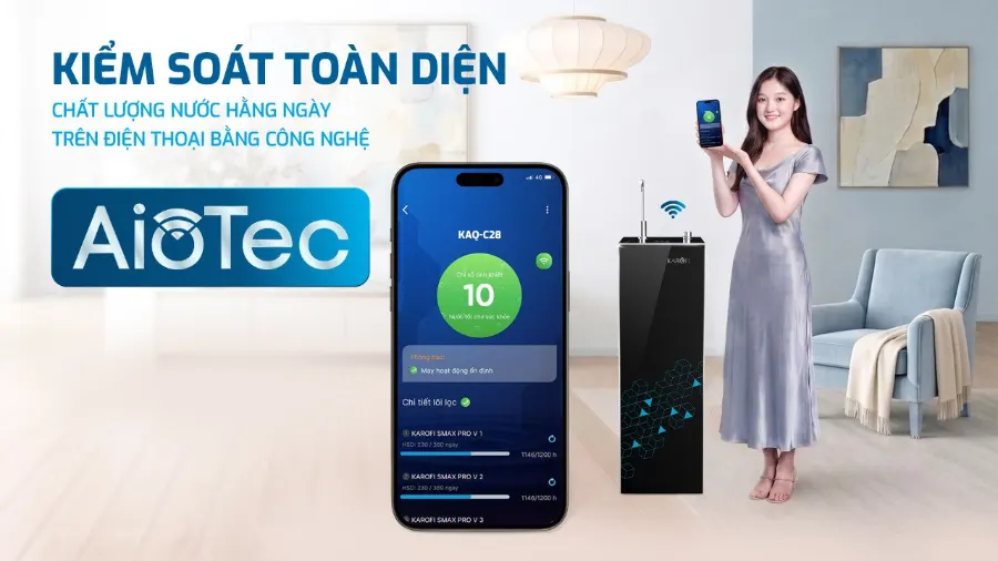 Máy lọc nước RO Karofi KAQ-C28 (937) – may loc nuoc ro karofi kaq c28 7