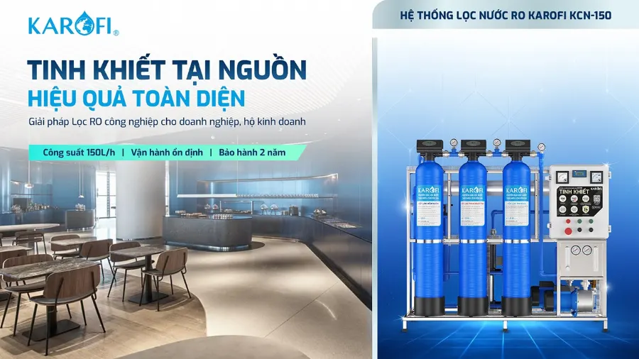 Tính năng - Máy lọc nước Karofi KCN-150