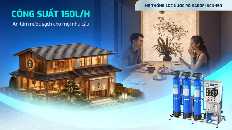 Máy lọc nước Karofi KCN-150 - hình ảnh thực tế 5