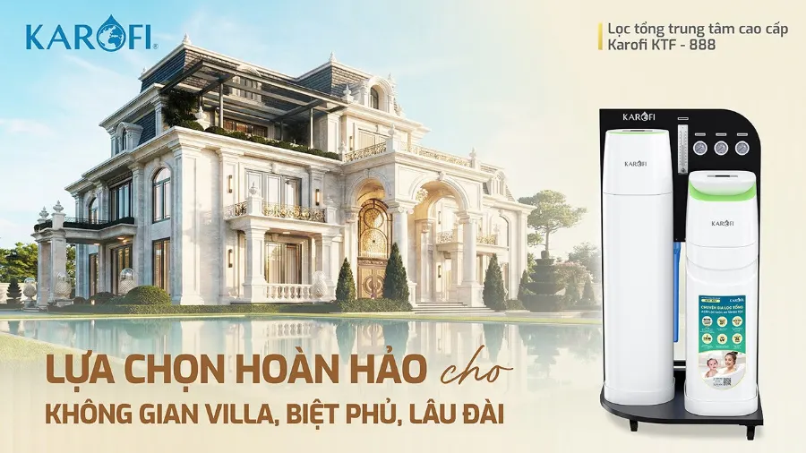 Lọc tổng Karofi KTF-888 - hình ảnh thực tế 1