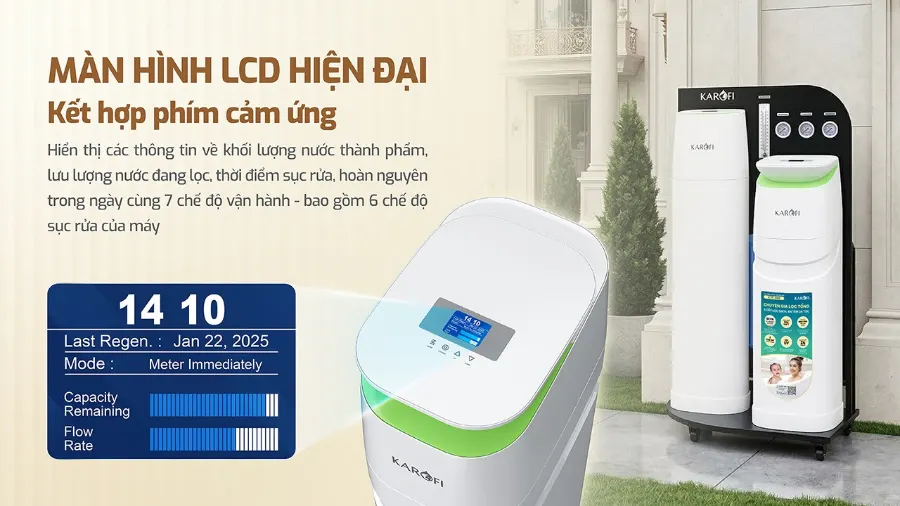 Màn hình lcd hiện đại - Lọc tổng Karofi KTF-888