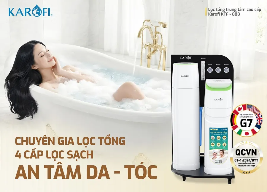 Tính năng - Lọc tổng Karofi KTF-888