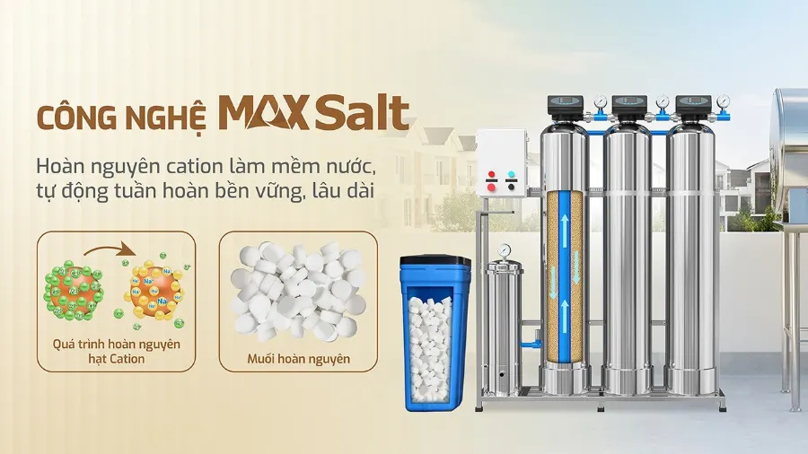 Cấu tạo tối ưu - Tăng hiệu quả hoạt động – Lọc tổng Karofi KTF-333 - Lọc tổng Karofi KTF-333