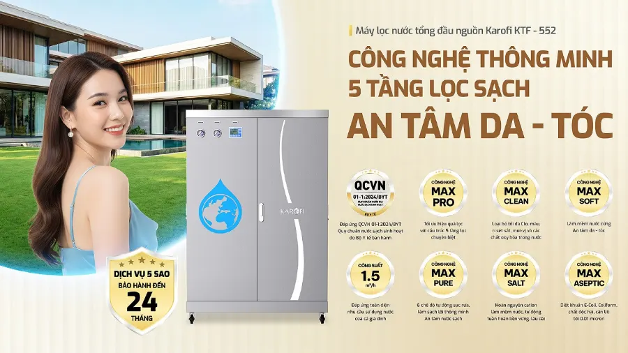 Lọc tổng Karofi KTF-552 - hình ảnh thực tế 3