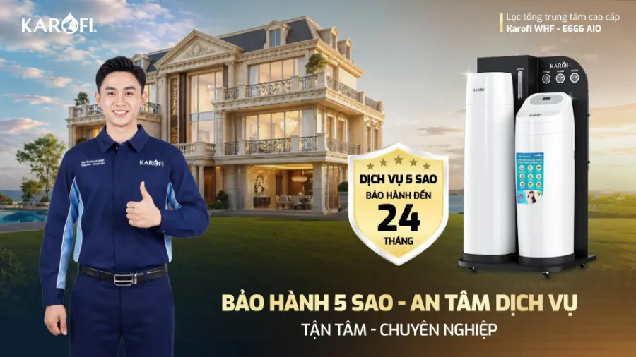 Lọc tổng Karofi WHF-E666 AIO – may loc tong trung tam cao cap karofi whf e666 aio 15