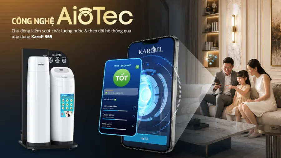 Lọc tổng Karofi WHF-E666 AIO – may loc tong trung tam cao cap karofi whf e666 aio 17