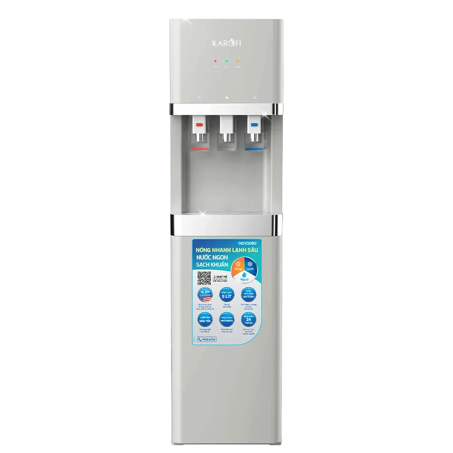Máy nóng lạnh Karofi HCV208G chính hãng