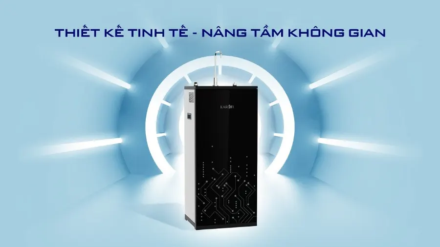 Vừa vặn và hoàn hảo với mọi không gian sống - Máy lọc nước nóng lạnh Karofi KAD-D59