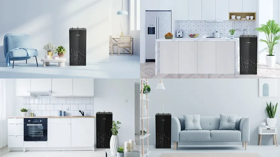 Máy lọc nước nóng lạnh Karofi KAD-D59 - hình ảnh thực tế 1