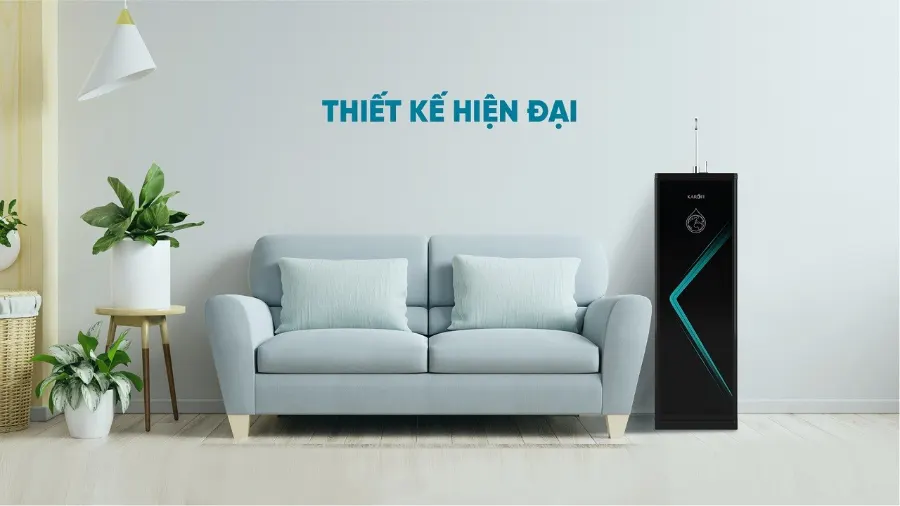 Thiết kế hiện đại, bừng sáng không gian - Máy lọc nước Karofi KAQ-D58