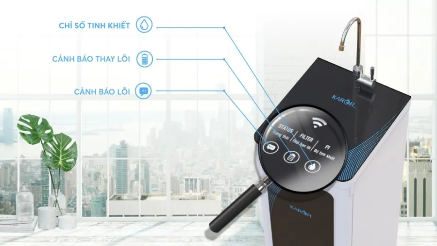 Máy lọc nước Karofi KAQ-O07 - hình ảnh thực tế 4