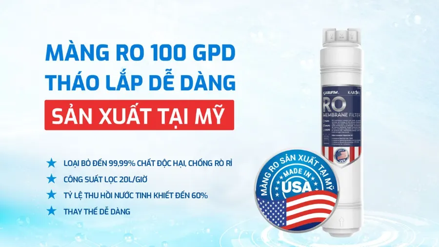 Máy lọc nước nóng lạnh Hydro-ion kiềm Karofi KAE-S88 PROMAX - hình ảnh thực tế 3
