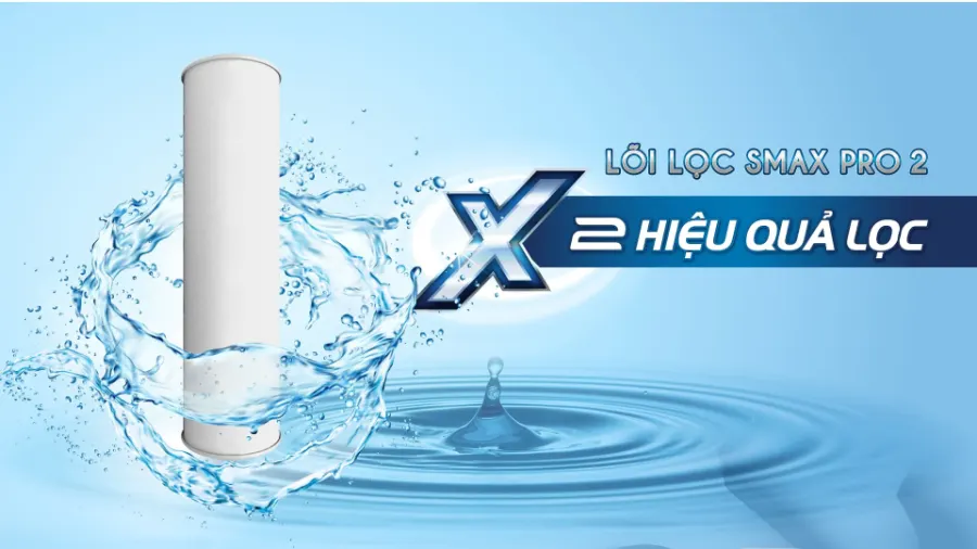 Tổng quan lõi smax pro 2 - Lõi lọc thô Karofi Smax Pro 2
