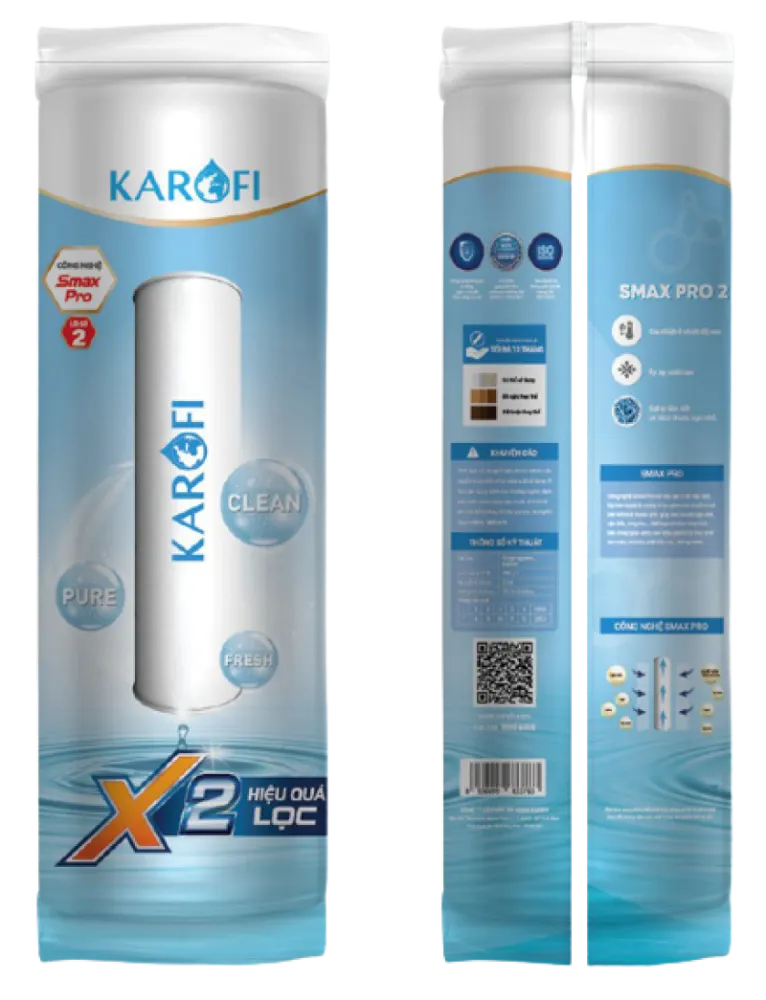 3 lõi lọc thô Karofi - Smax Pro 1, 2, 3 - ảnh 5