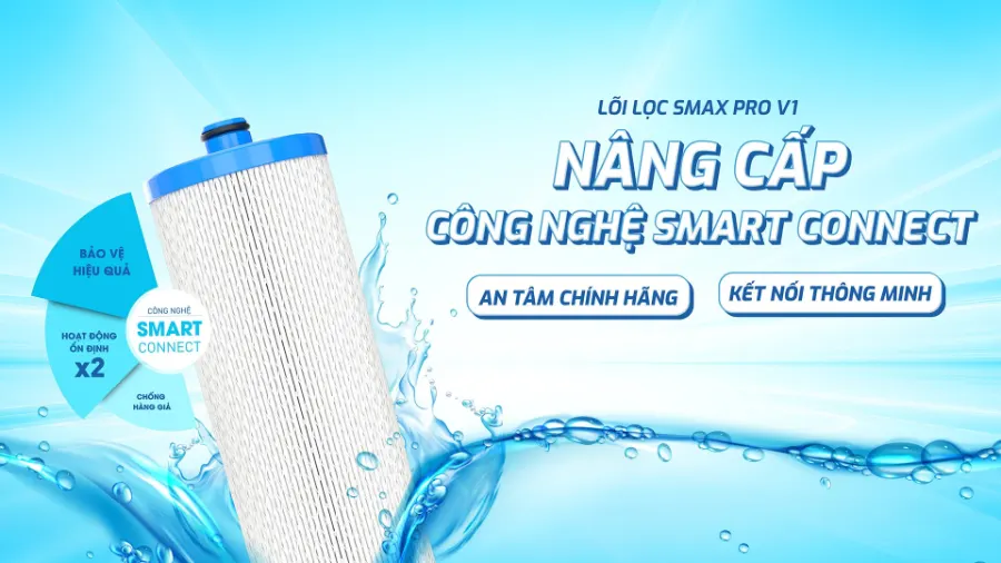 Tổng quan về lõi Smax Pro V1 - Lõi lọc thô Karofi Smax Pro V1
