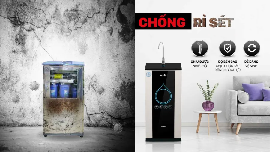 Tính năng - Máy lọc nước Karofi K9IQ-2 Plus