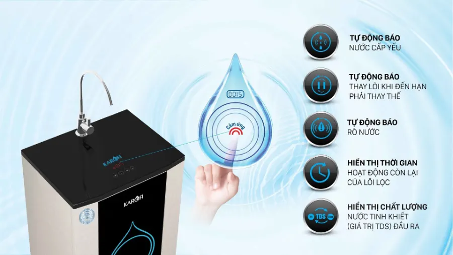 Máy lọc nước Karofi K9IQ-2 Plus - hình ảnh thực tế 2