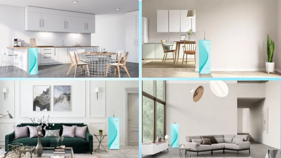 Máy lọc nước Karofi KAQ-N96 – thiet ke hien dai n96