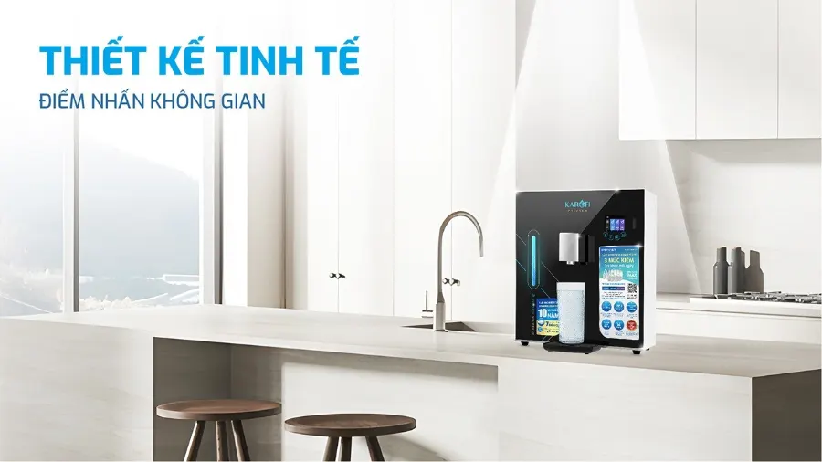 Máy lọc nước Hydro-ion kiềm Karofi DA8 PREMIUM – thiet ke may loc nuoc hydro ion kiem karofi da8 premium