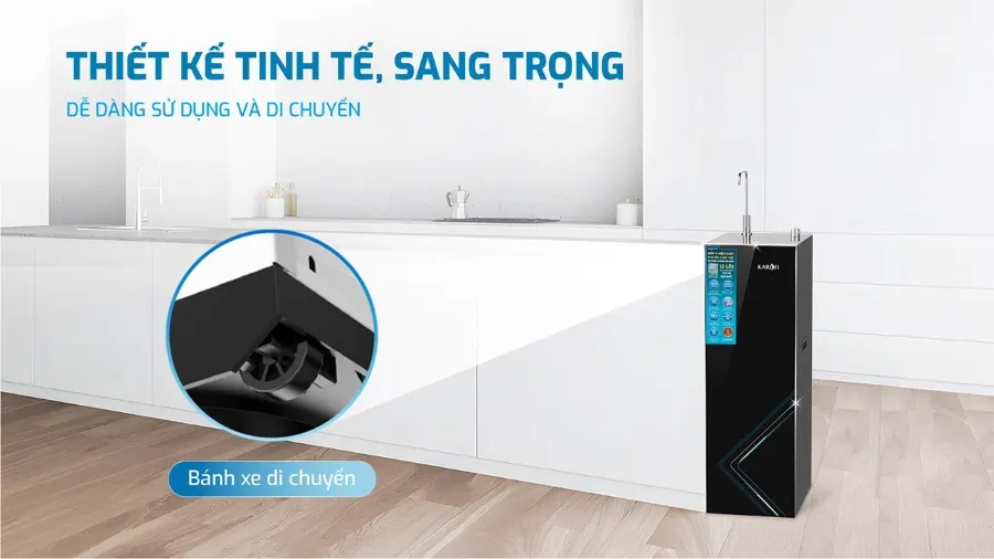 Máy lọc nước Karofi KAQ-EC19 – thiet ke tinh te may loc nuoc ro karofi kaq ec19
